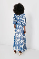 Blue Jodhpur Dress
