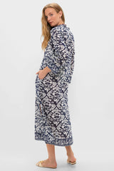 Dark Blue Giada Caftan