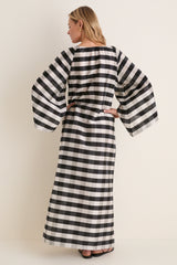 Midnight Check Claudine Dress
