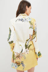 Multi Oleander Mini Dress