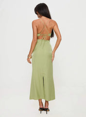 Kristyn Maxi Dress Green
