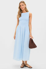 Pale Blue Cosima Nap Dress