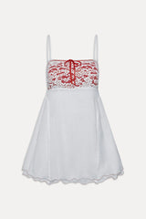 Imani Cotton Mini Dress - Sweet Bloom