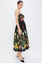Nectar Black Alba Midi Dress