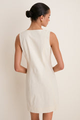 Stone Chino Rhoda Mini Dress
