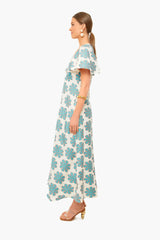 Daisy Turquoise Proper Dress