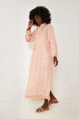 Coral Endless Summer Kaftan