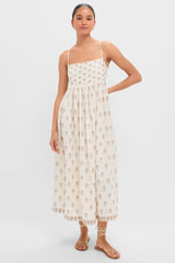 Orchid Echo Cotton Jacquard Betsy Dress