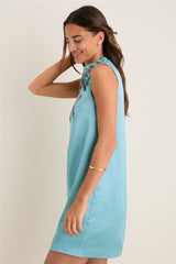 Cameo Blossom Embroidered Duchess Satin Agnes Dress