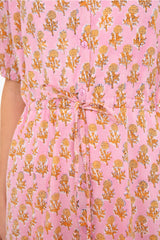 Pink Little Marigolds Lucy Dress